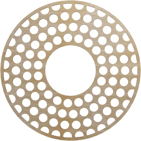 Ekena Millwork Fink Wood Fretwork Pierced Ceiling Medallion, Birch, 22"OD x 8"ID x 1/4"T CMWP22X22X0250FFBI